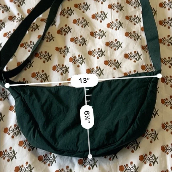 Amazon Nylon Dark Green Crossbody Bag - Picture 5 of 5